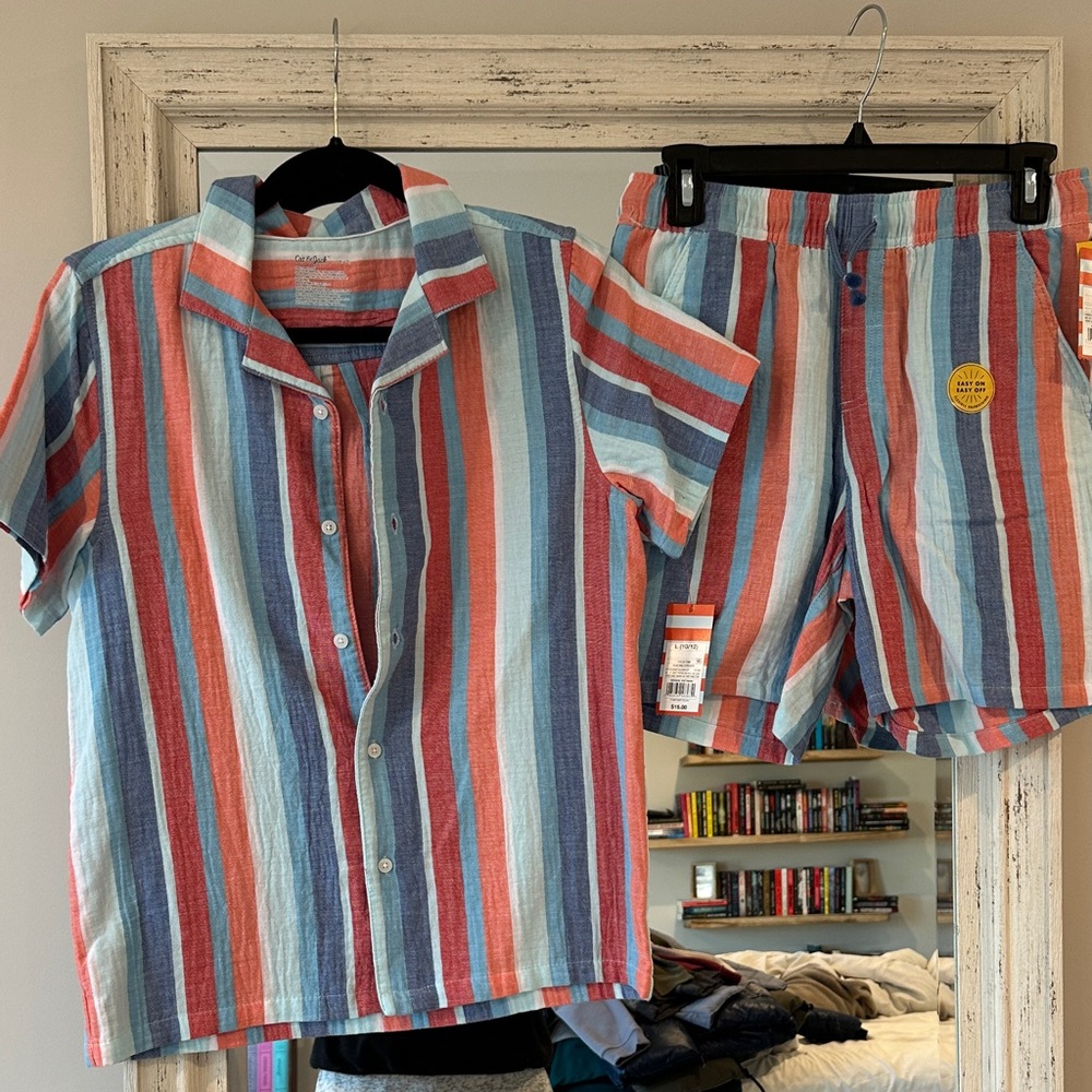 Cat & Jack Multicolor Striped Apparel